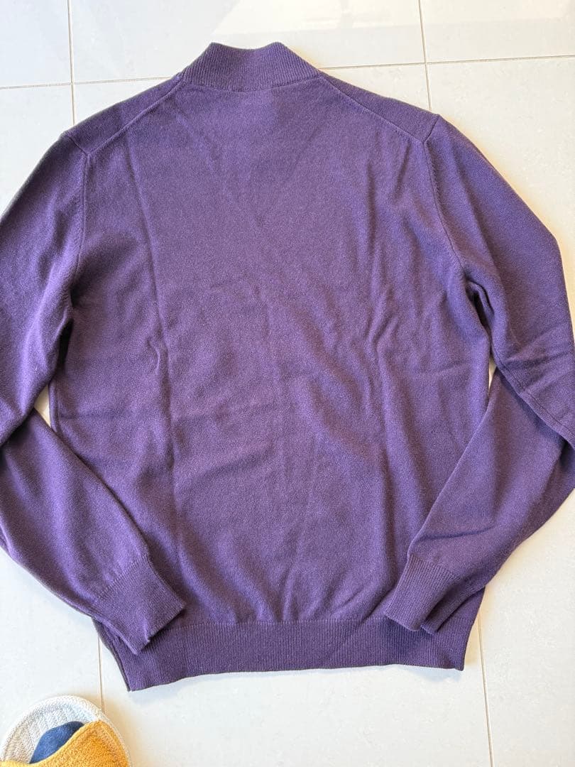 バフィー BAFY ／ カシミヤハイゲージモックネックニット