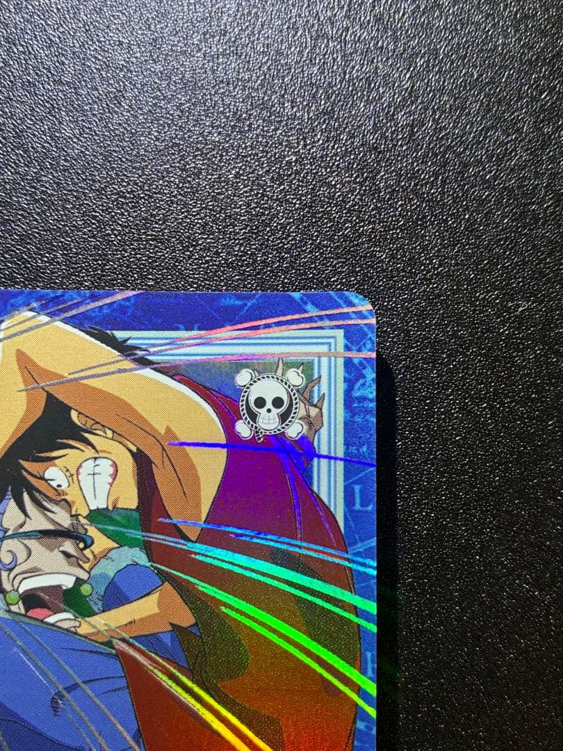 初期　美品　ワンピースカードハイパーバトル　ルフィ　ゴムゴムの鐘　S76