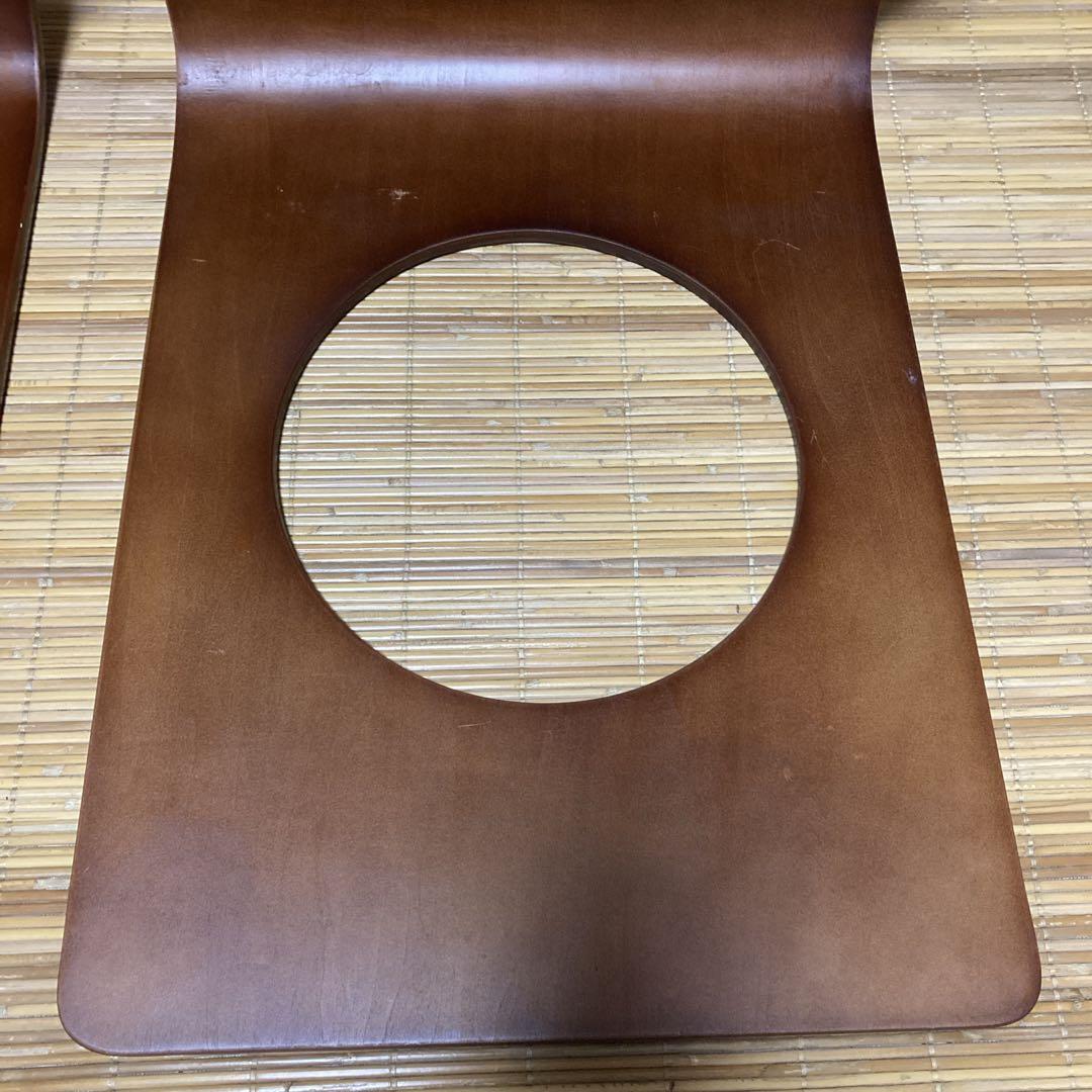 【5脚まとめ売り✨️】 木製　座椅子 曲げ座椅子 和座椅子 旅館座椅子 送料込み