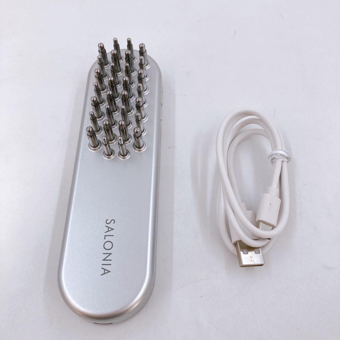 サロニア　SALONIA 電気ブラシ 美顔器 EMS搭載 小顔ケア リフトアップ