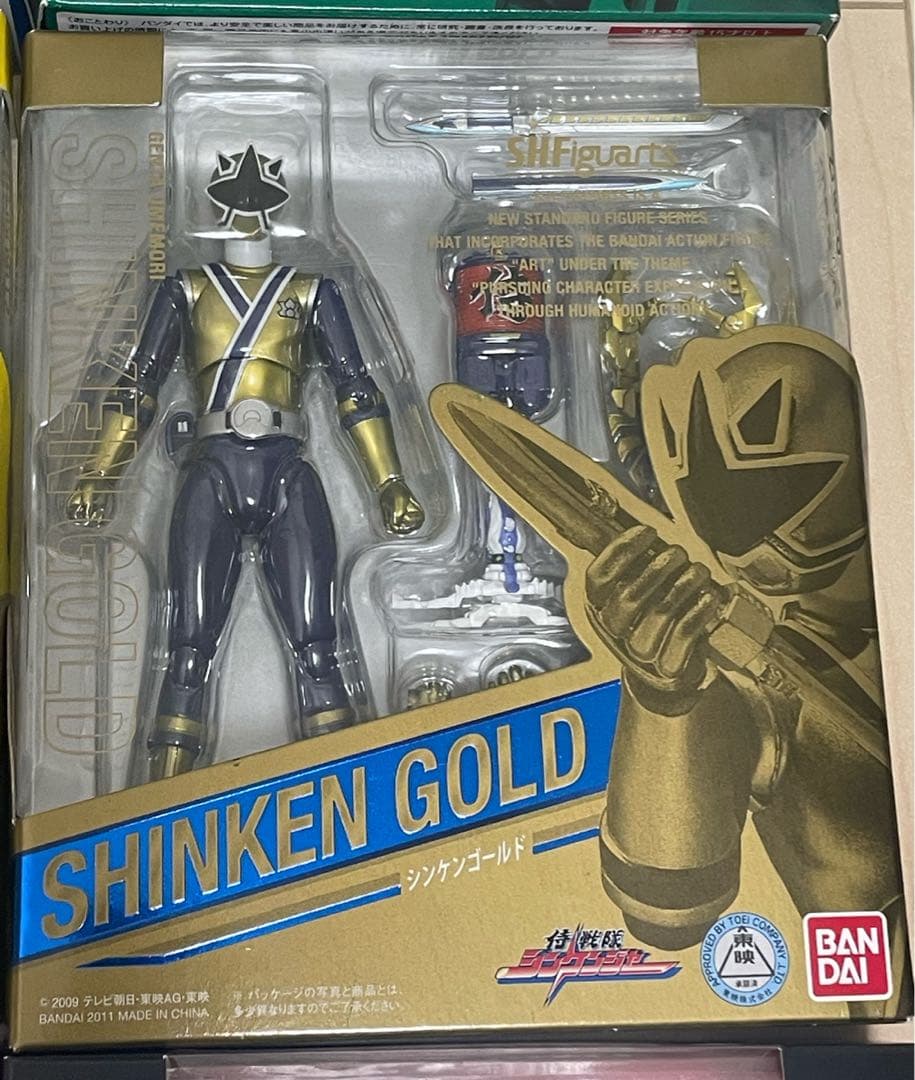 なめ【未開封】S.H.Figuarts 侍戦隊シンケンジャー 9体セット