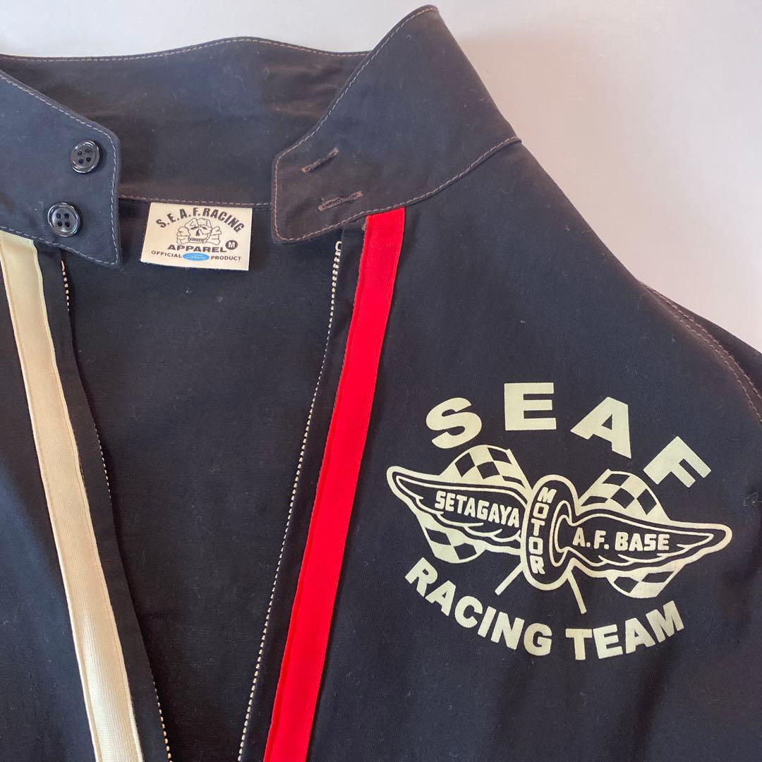 世田谷ベース　SEAF レースチームジャケット 黒