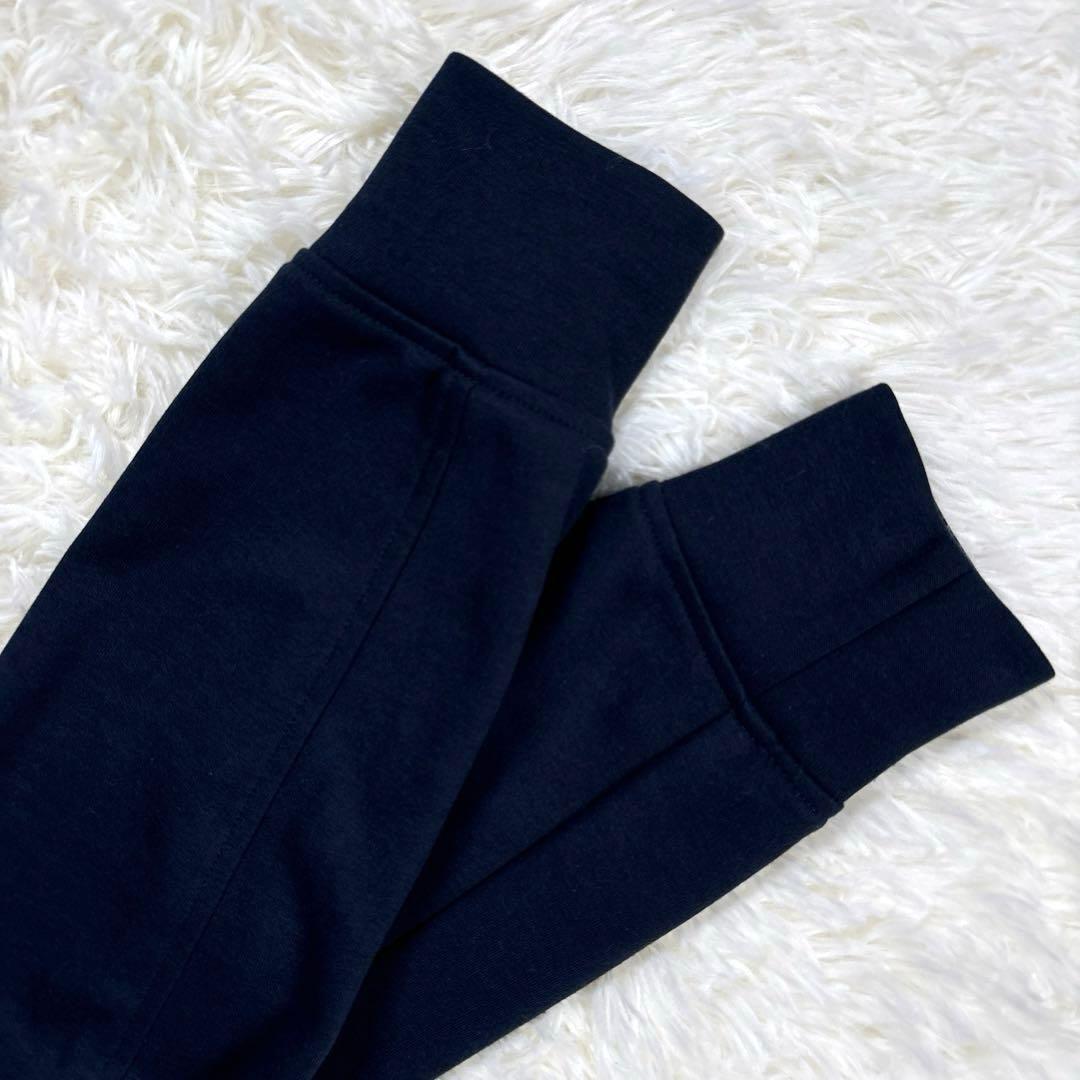 ✨美品・切替✨ヘルノ　ハイブリッド　ダウンジャケット　パーカー　ネイビー　Ｌ相当