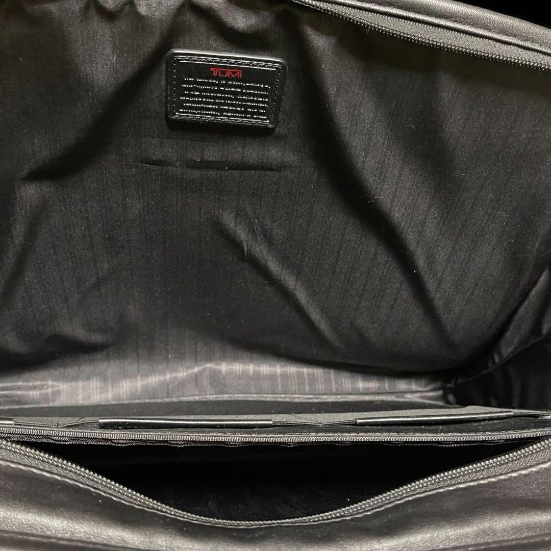 美品 TUMI トゥミ 96111DH 本革 ２WAY ビジネスバッグ 黒
