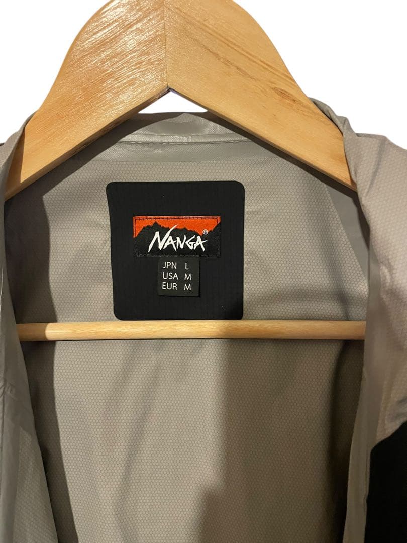 NANGA ジャケット メンズ オーロラ2.5レイヤー トレック シェルパーカー