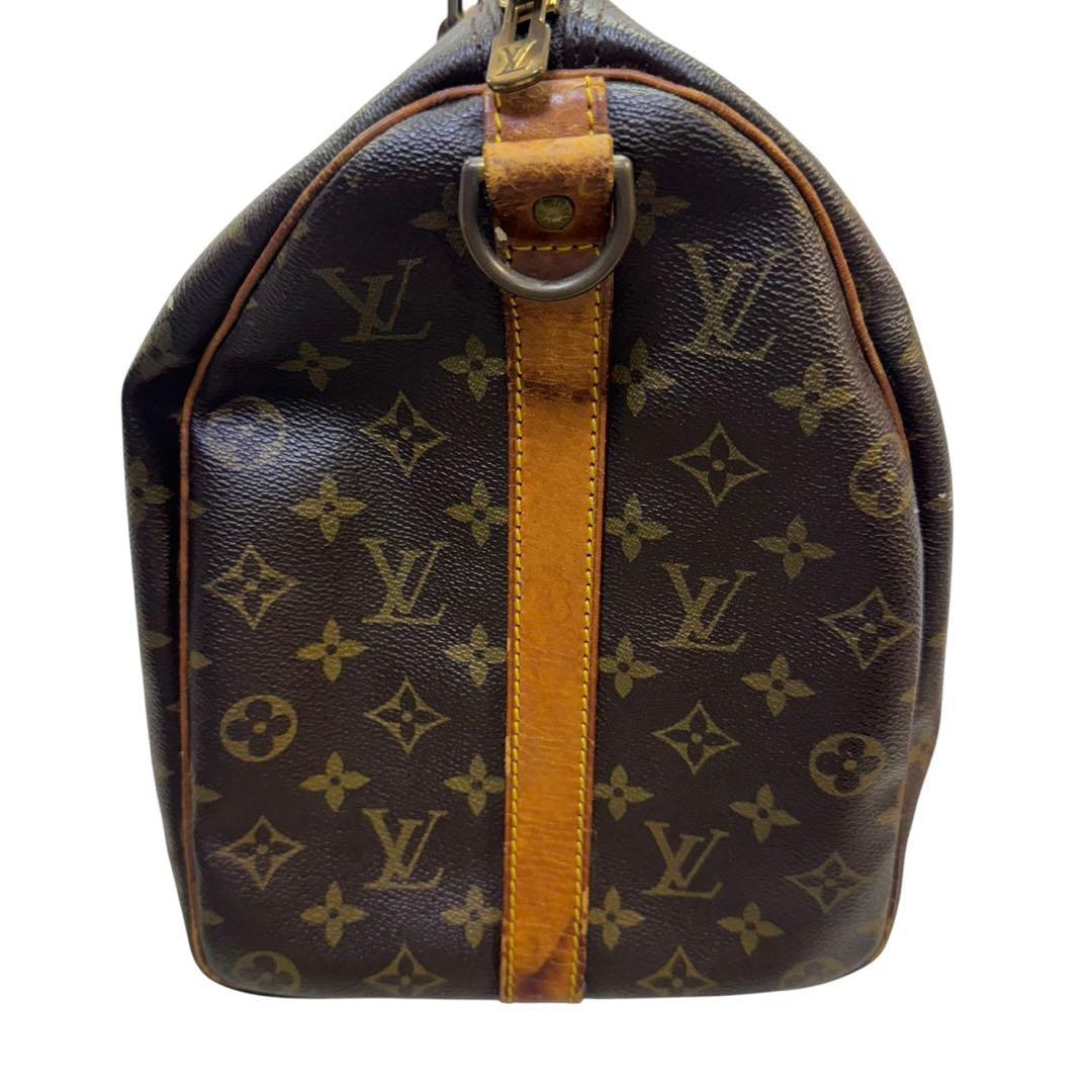 ルイヴィトン キーポル 45 モノグラム ボストン バッグ ブラウン