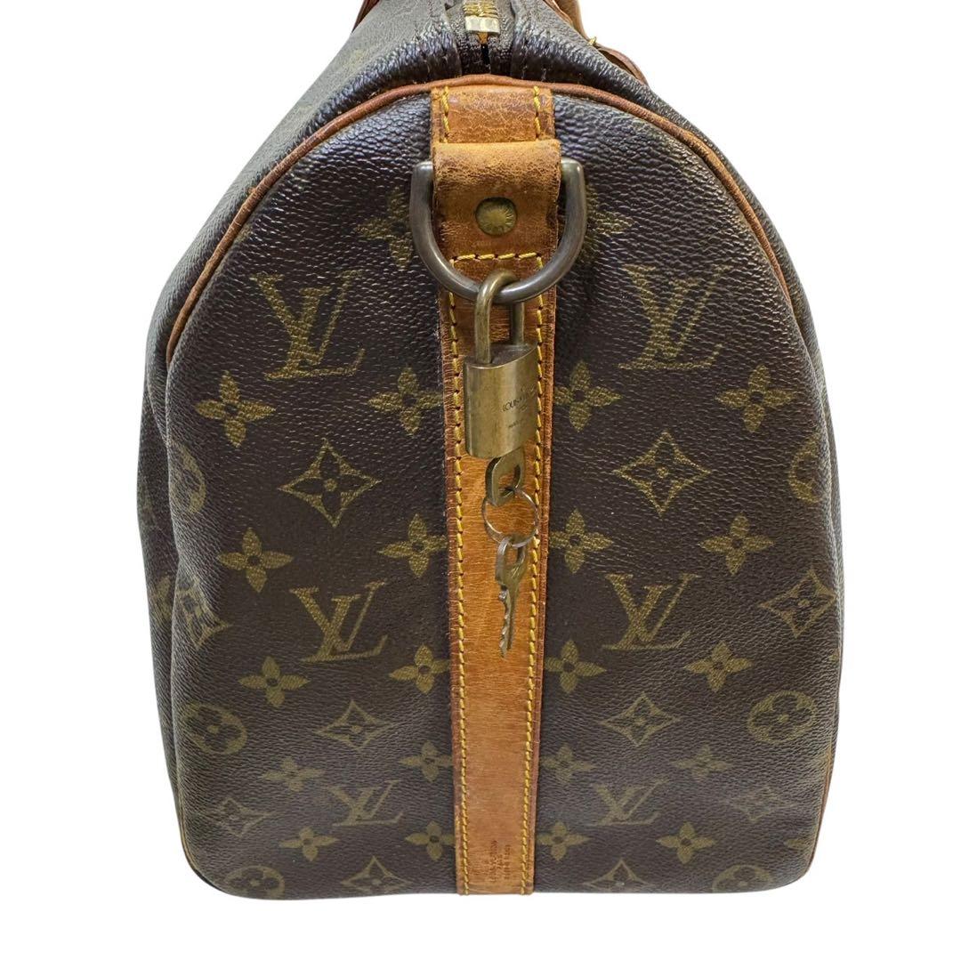 ルイヴィトン キーポル 45 モノグラム ボストン バッグ ブラウン