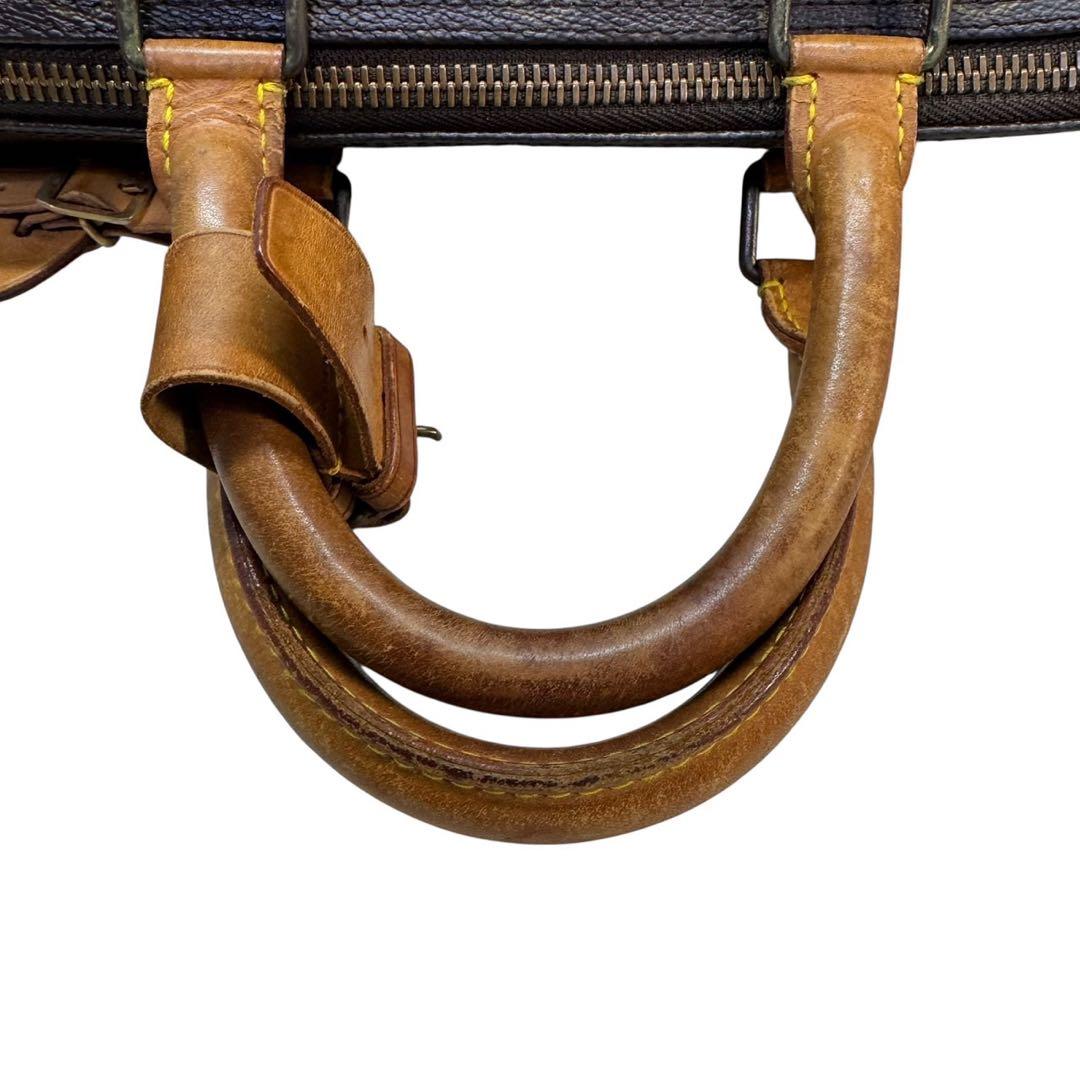 ルイヴィトン キーポル 45 モノグラム ボストン バッグ ブラウン