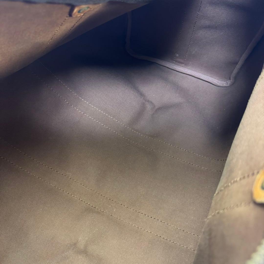 ルイヴィトン キーポル 45 モノグラム ボストン バッグ ブラウン