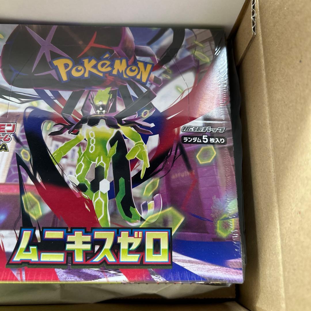 ポケセン当選‼️【シュリンク付き】ポケモンカード ムニキスゼロ 未開封BOX