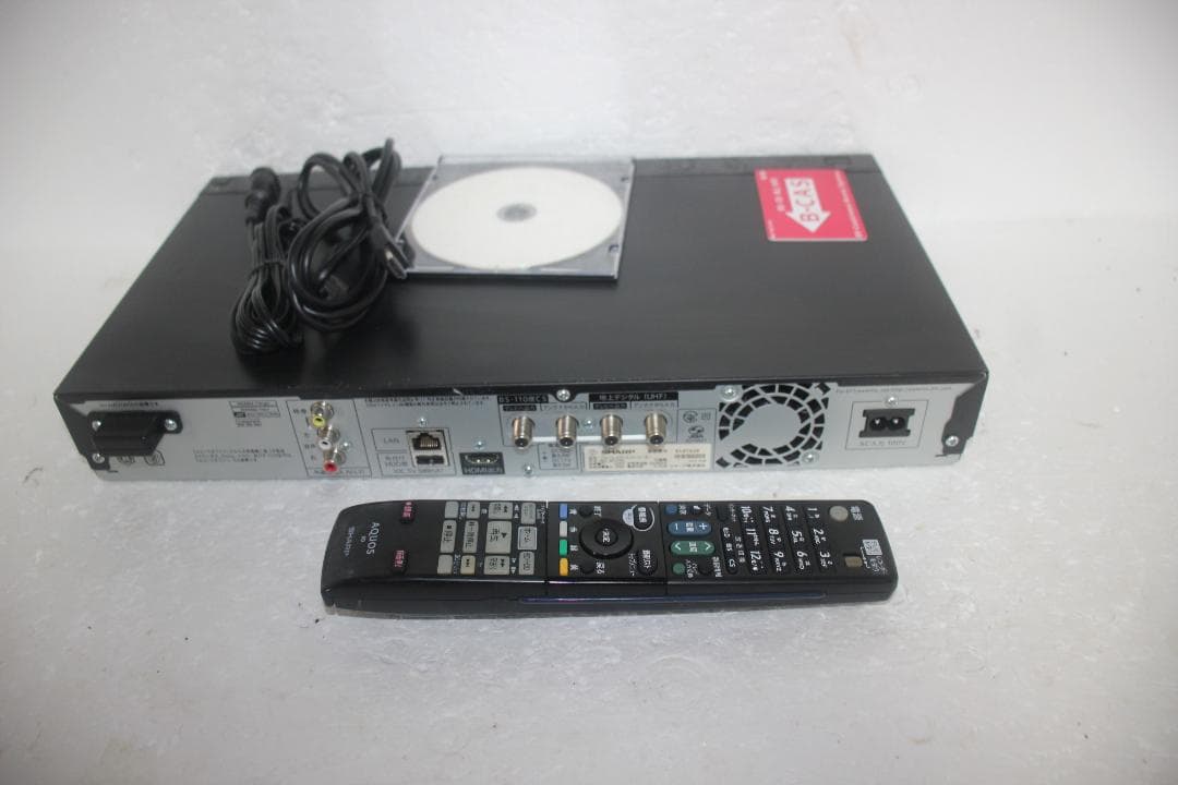 r*o様 内部清掃済　SHARP BD-W1700 1TB ブルーレイレコーダー