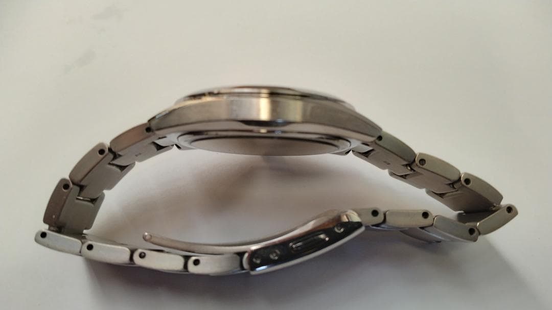 SEIKO セイコー ブライツ ソーラー電波7B24-0BH0 チタン デイト