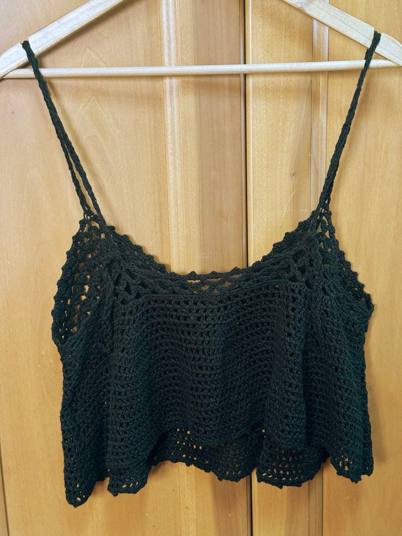 Spick and Span スピックアンドスパン　クロシェニットキャミソール