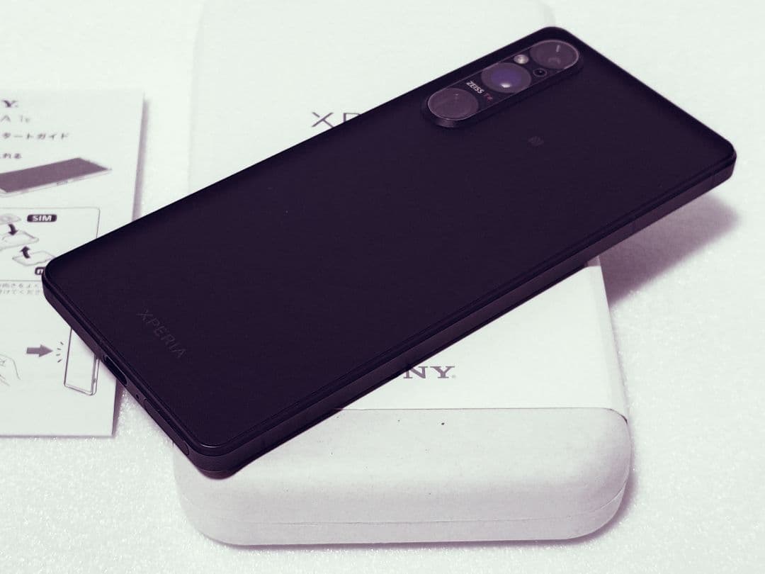 （美品）SONY　Xperia1V　ブラック　SIMフリー