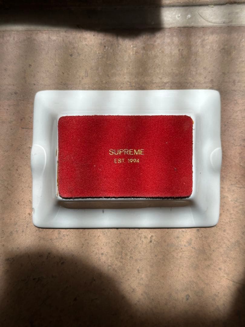 supreme四角形灰皿　最後の晩餐デザイン