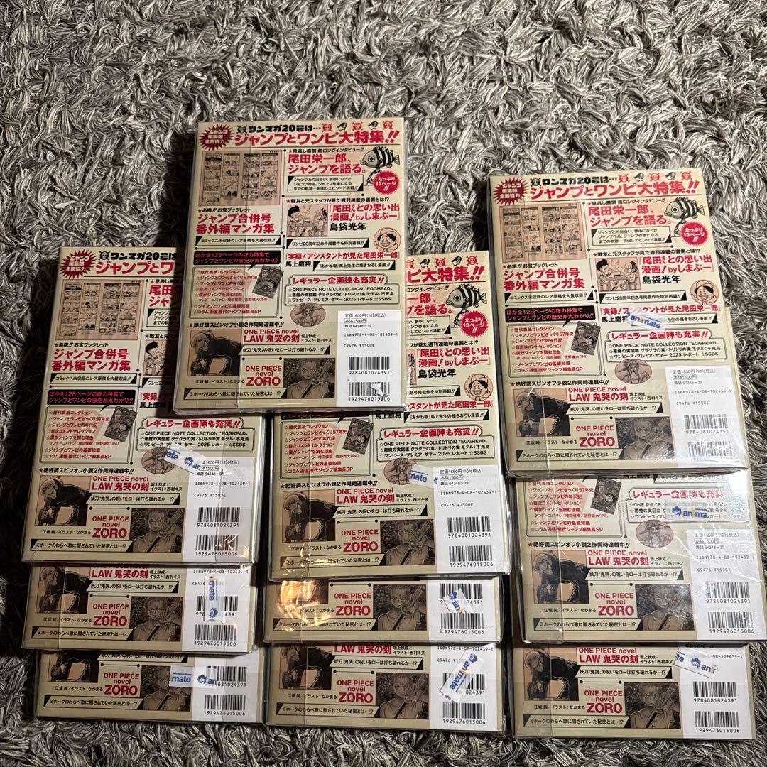 ワンピースマガジン20号 付録付き ワンピースカード　プロモカード付　10冊