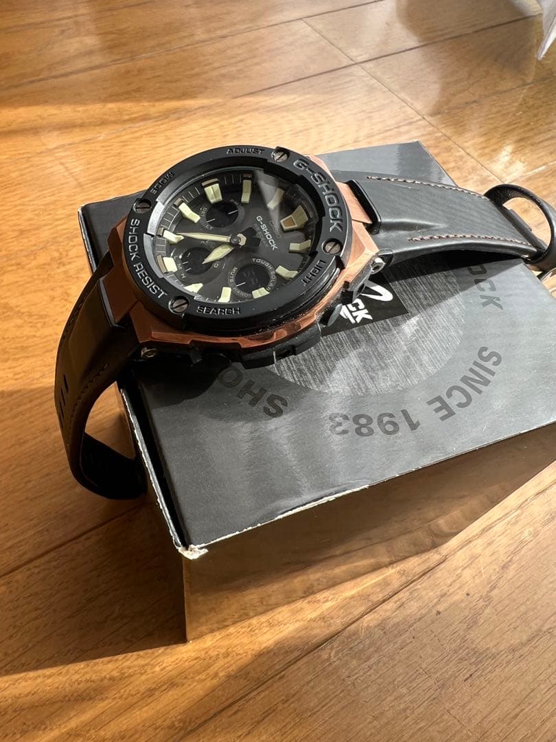G-SHOCK 希少 GST-S120L-1ADR ブロンズカラー