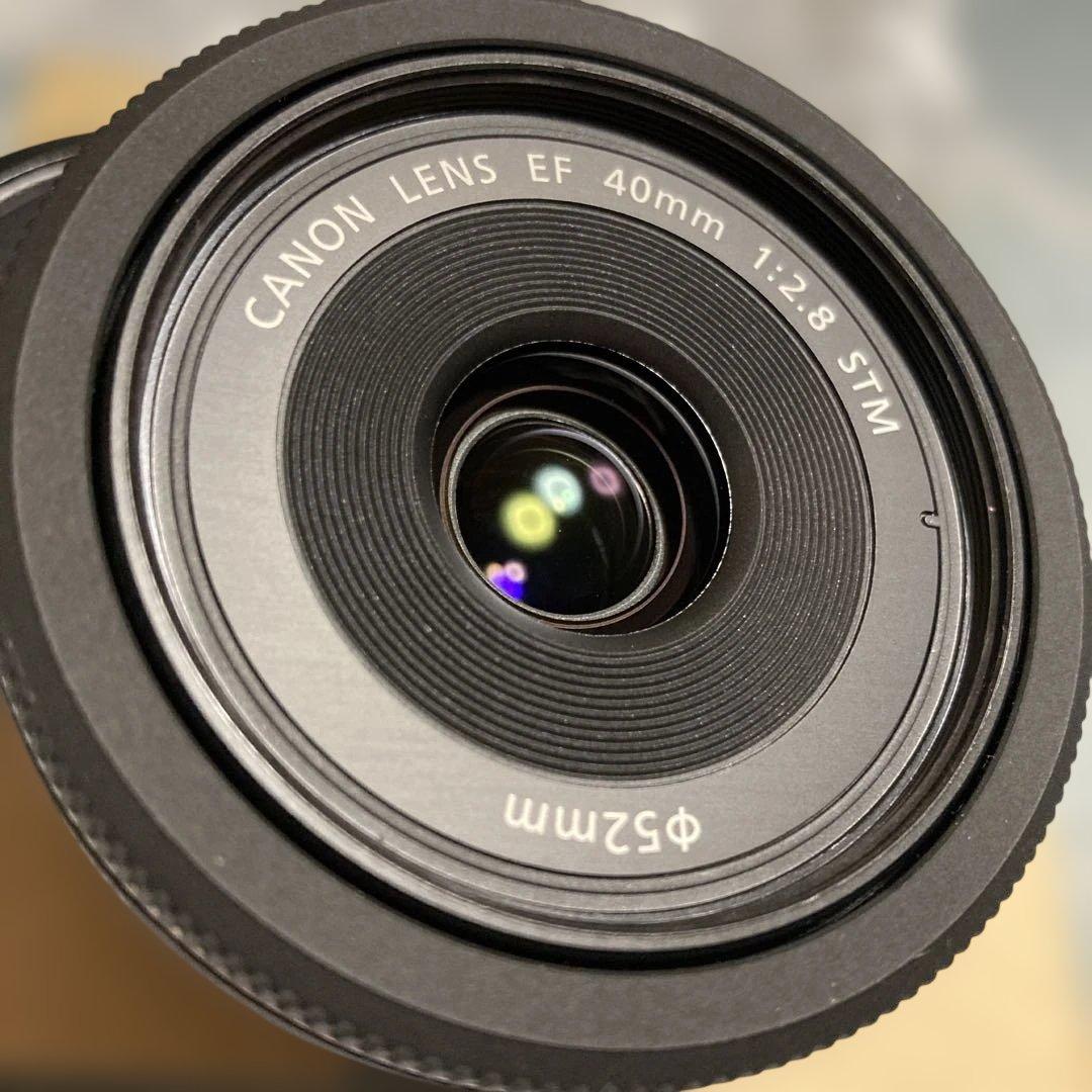 おまけ付き　Canon EF 40mm f/2.8 STM レンズ