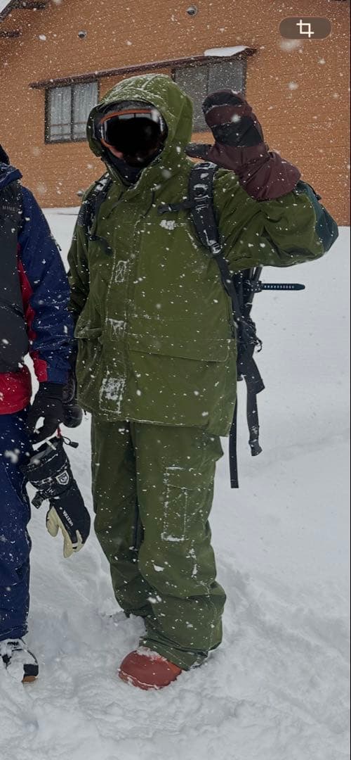 グリーンクロージング　ピースジャケット/ ムーブメントカーゴ　XLサイズ　美品