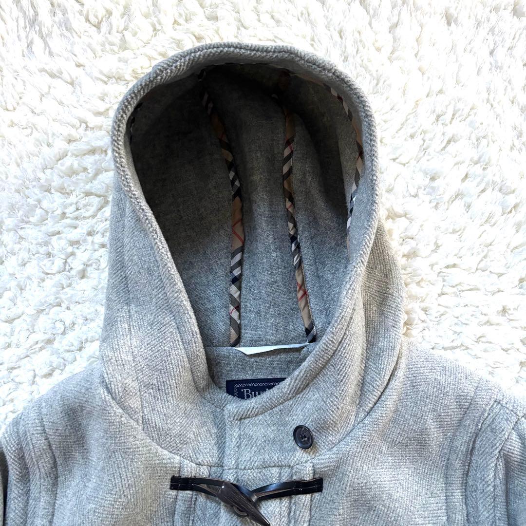 未使用級 Burberrys ムーアブルック ダッフルコート ヘリンボーン 15