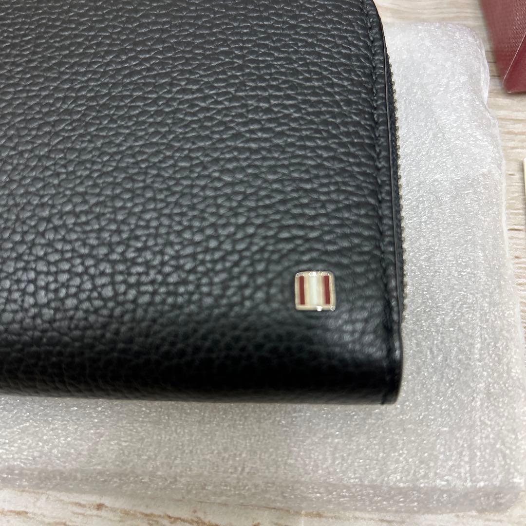 新品未使用　BALLY ブラック ケース　キーリング　カードケース