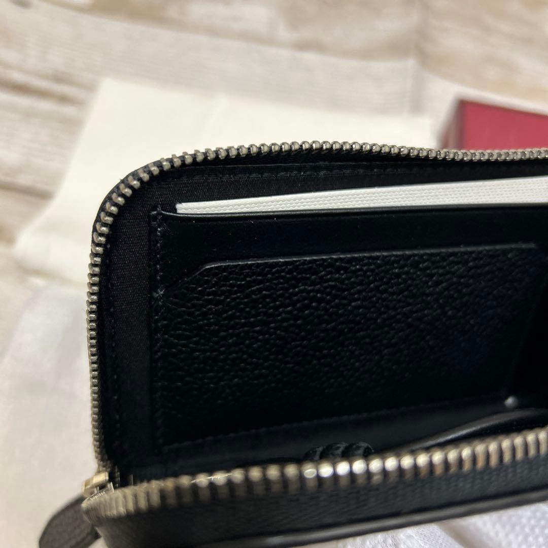 新品未使用　BALLY ブラック ケース　キーリング　カードケース