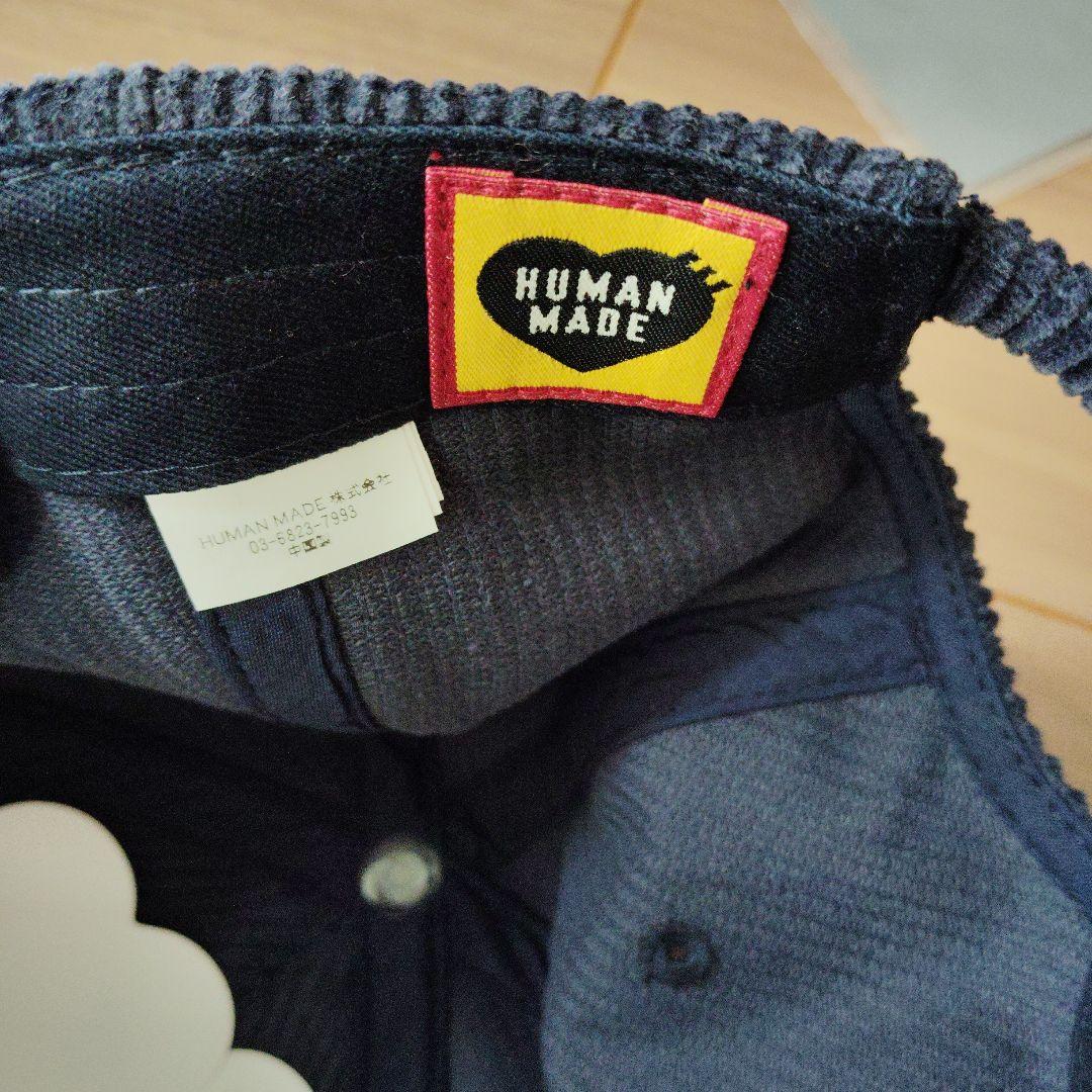 Human Made コーデュロイキャップ ネイビー