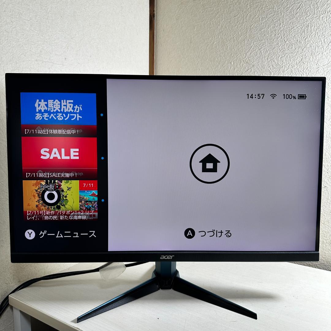 acer WQHD対応 27インチ ゲーミングモニター