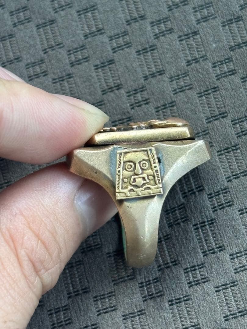 本日限定価格！　40〜50s！　メキシカンリング　スカル