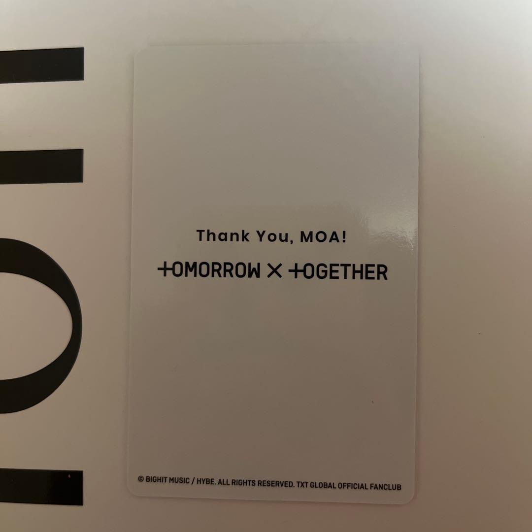 TXT トゥバ FC アンケート トレカ ボムギュ