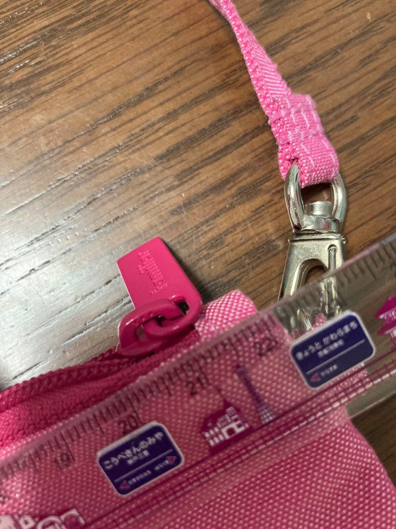 【極美品】　ファミリア　VIP限定　カスタム　ピンクデニム　ミニバック