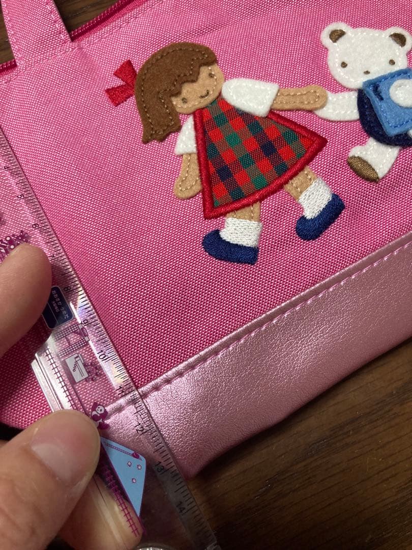 【極美品】　ファミリア　VIP限定　カスタム　ピンクデニム　ミニバック