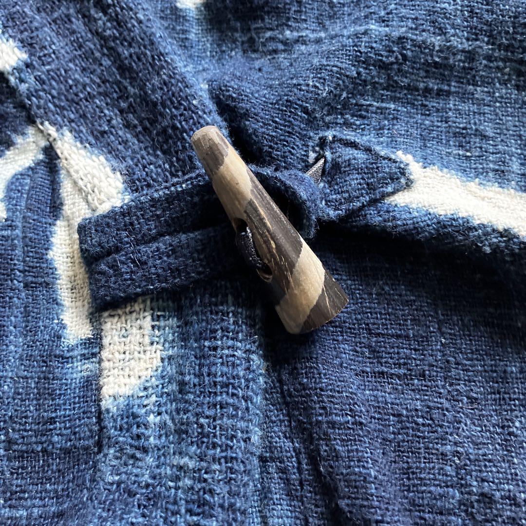 藍染　羽織り　ジャケット　コート　古布　和布