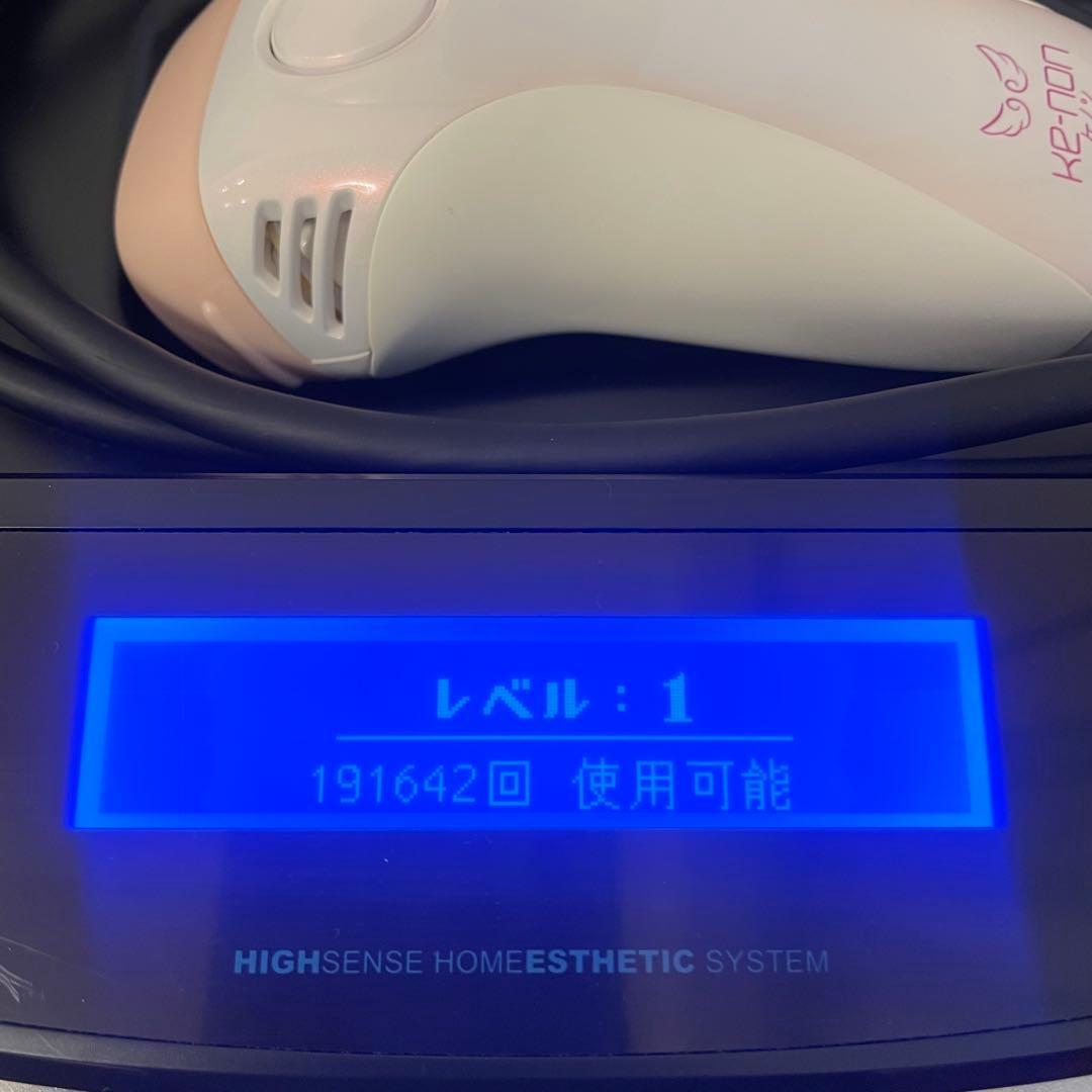 脱毛器 KE-NON ケノン Ver.8.0 ショット残191,642 美品