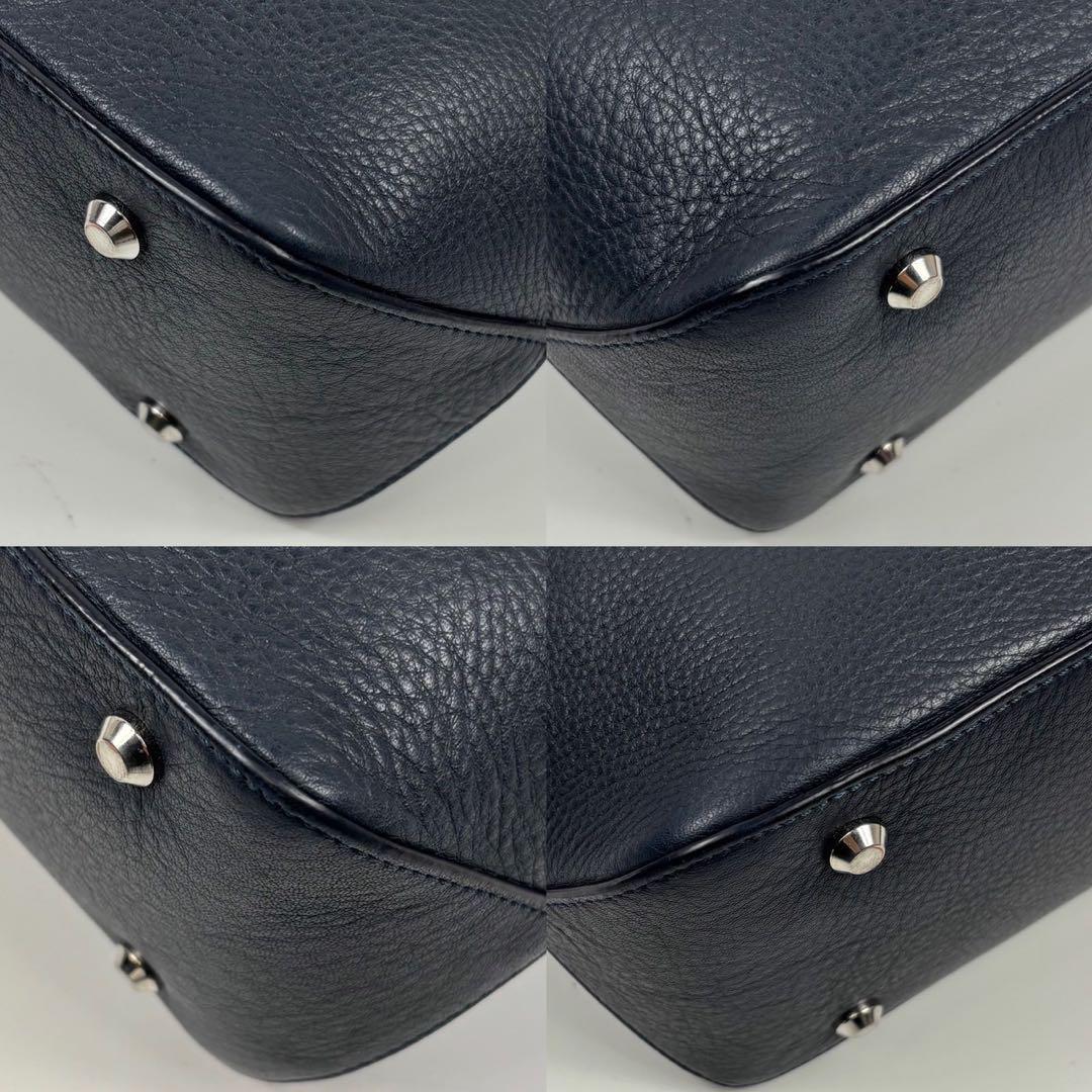 専用FARO ファーロ FABIO MOUSSE トートバッグ ネイビー