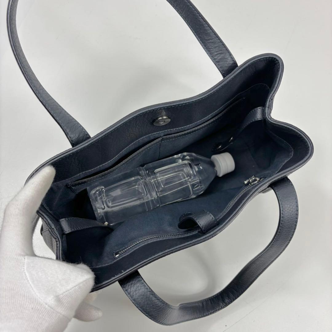 専用FARO ファーロ FABIO MOUSSE トートバッグ ネイビー