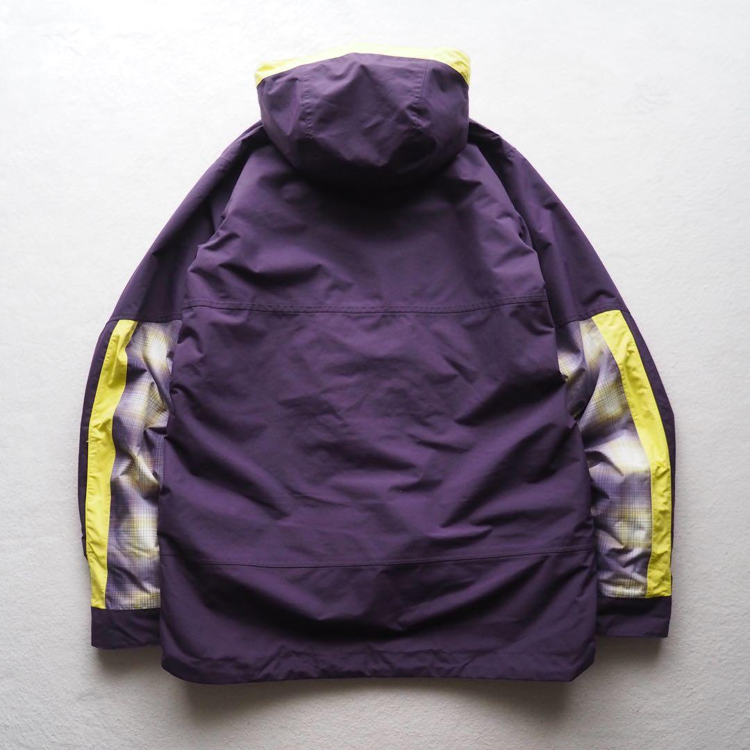 BURTON DRY RIDE スノージャケット パープル チェック柄 Lサイズ