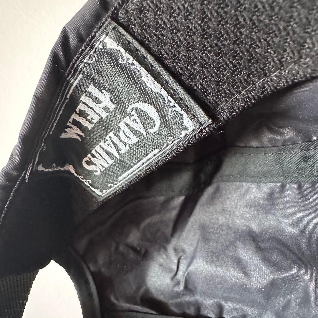 未使用　CAPTAINS HELM ×Abu Garcia ジェットキャップ　黒