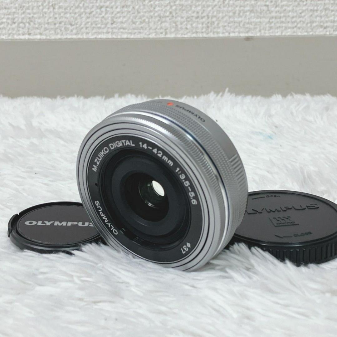 【極美品】M.ZUIKO DIGITAL ED 14-42mm パンケーキレンズ