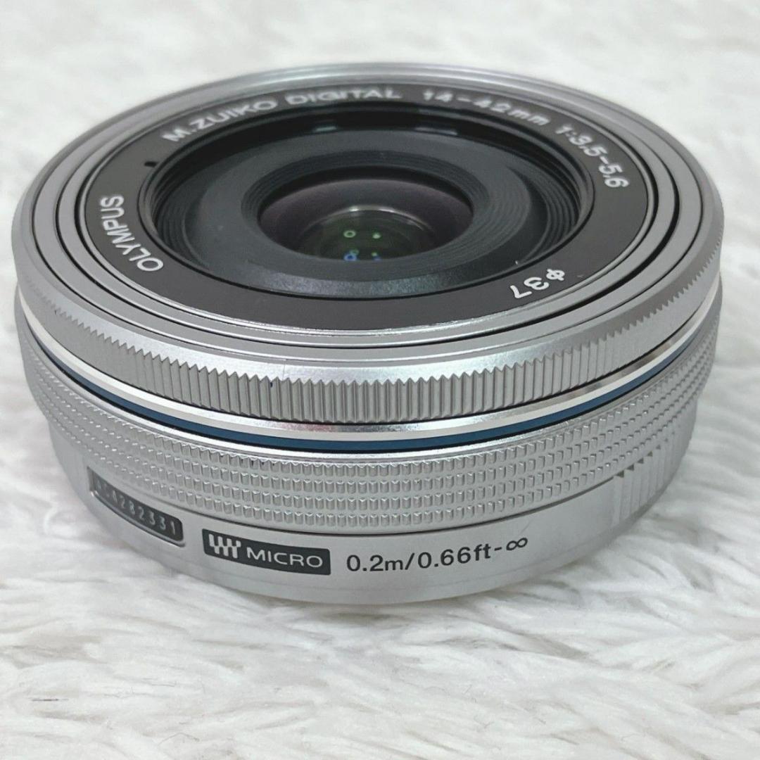 【極美品】M.ZUIKO DIGITAL ED 14-42mm パンケーキレンズ