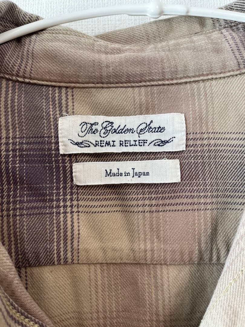 L'Appartement REMI RELIEF Check Shirt 美品