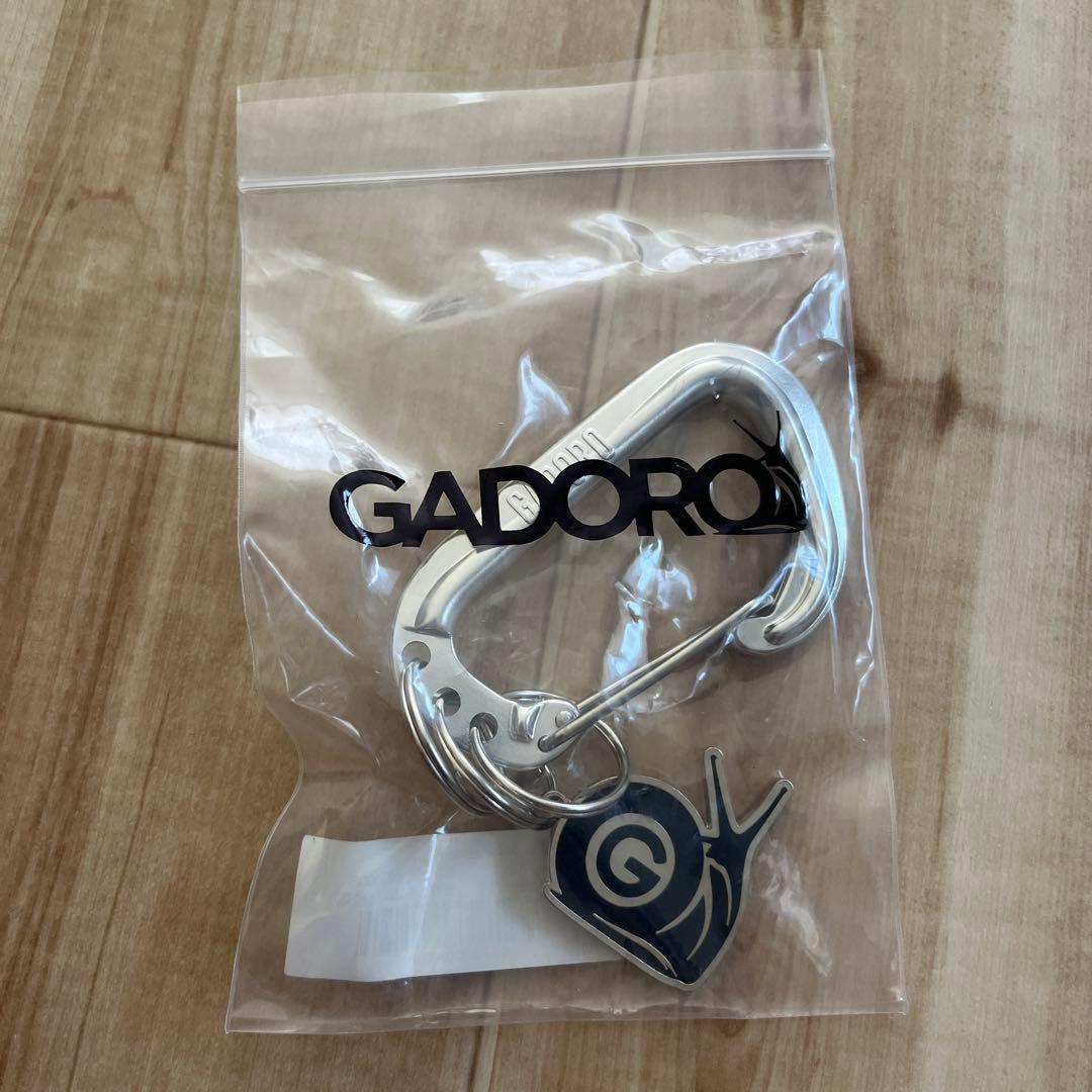 GADORO メタルスナップフックキーホルダー