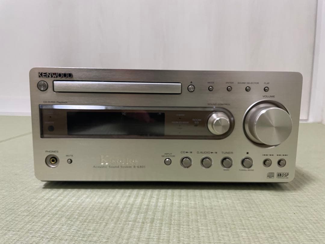 KENWOOD　Kseries R-K801 ミニコンポ ゴールド　即日発送！