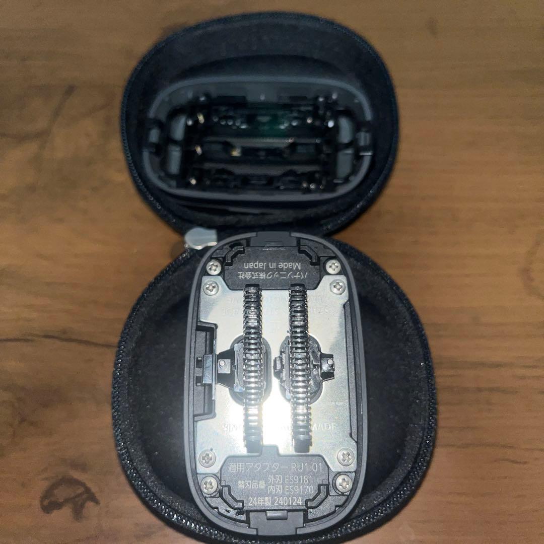 ラムダッシュ パームイン 5枚刃 マットブラック ES-PV3A リコール対象品