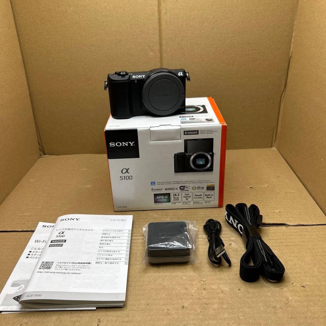 ソニー α5100 ボディ ブラック [ILCE-5100 B]