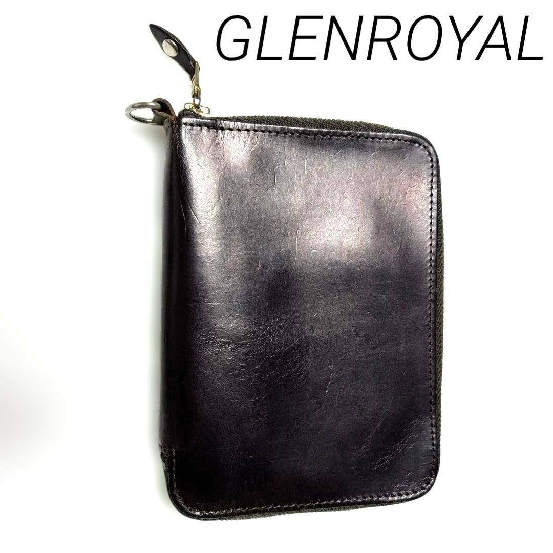 GLENオーガナイザーウォレットCIGAR グレンロイヤル　ブラウン