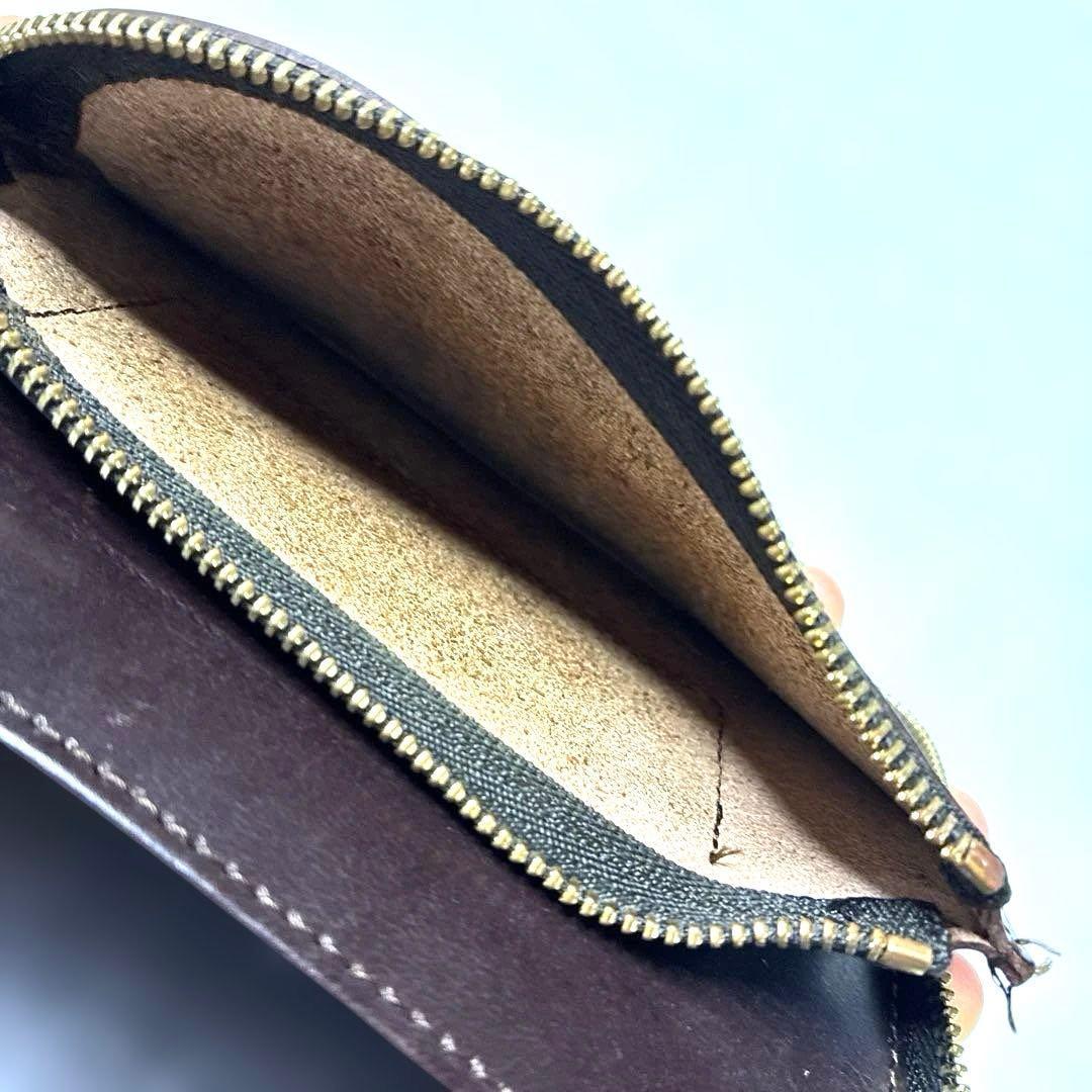 GLENオーガナイザーウォレットCIGAR グレンロイヤル　ブラウン