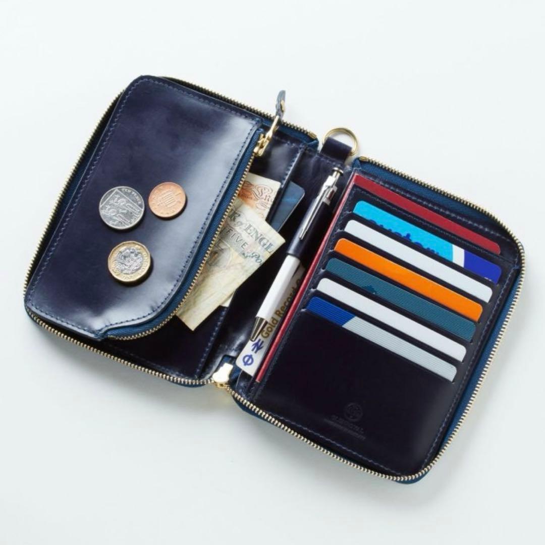 GLENオーガナイザーウォレットCIGAR グレンロイヤル　ブラウン