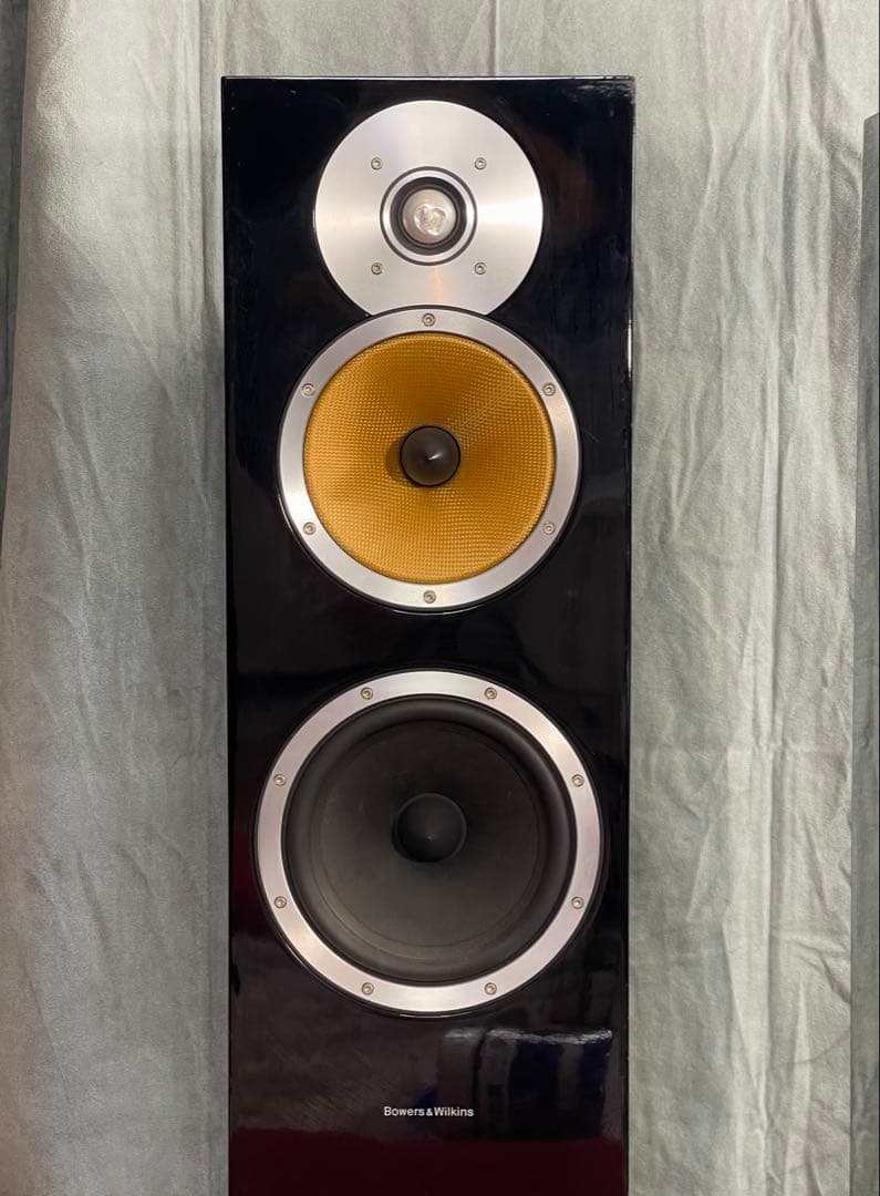 【ペア/送料込】B&W CM7 ピアノブラック トールボーイスピーカー