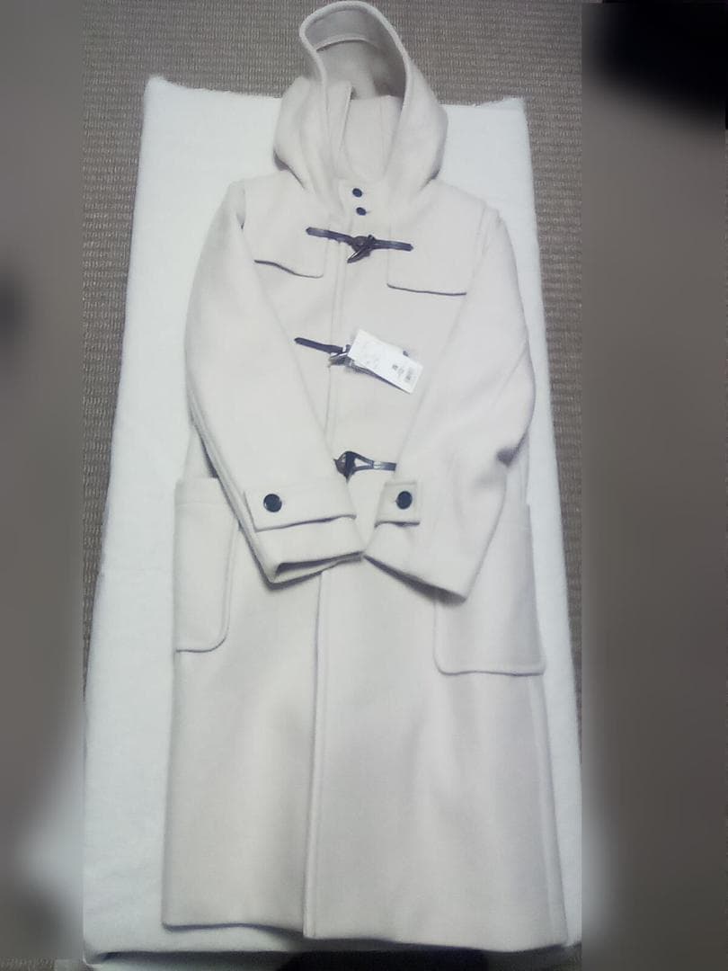 さ*や様 N.JAPAN FABRIC ダッフルコート Mサイズ オフホワイト